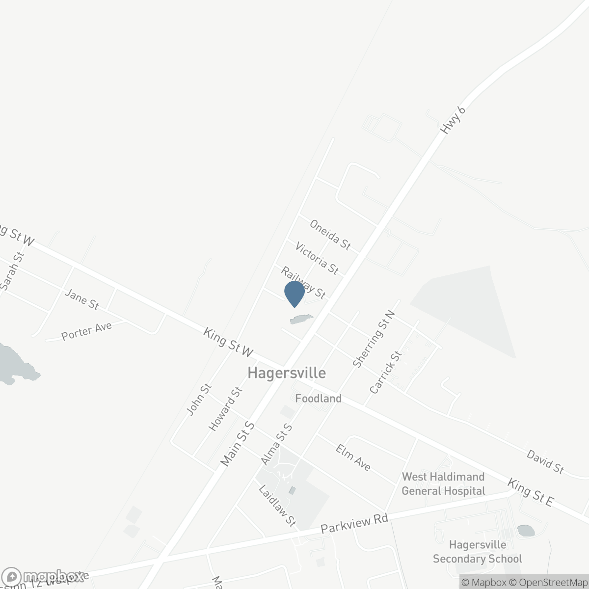 2 CENTRE Street, Hagersville, Ontario N0A 1H0
